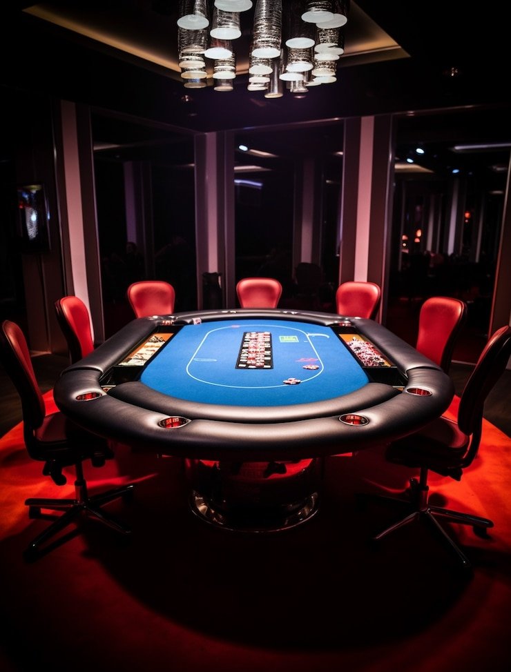 Studio live casino Habanero dengan dealer profesional dan multi-kamera di platform mami188 bet